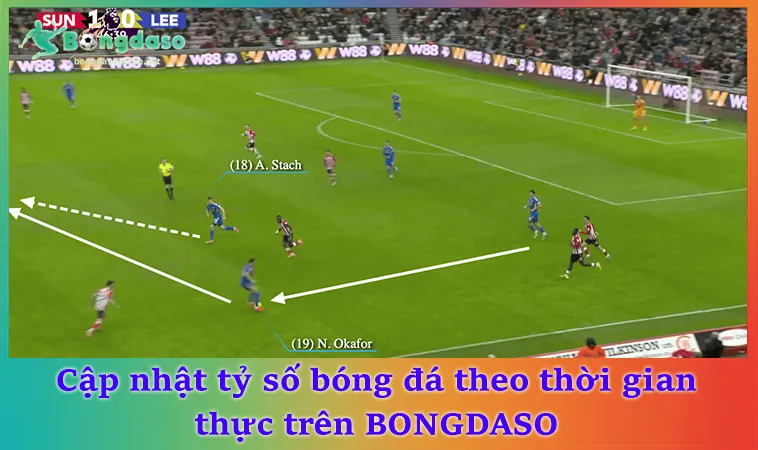 Cập nhật tỷ số bóng đá theo thời gian thực trên BONGDASO