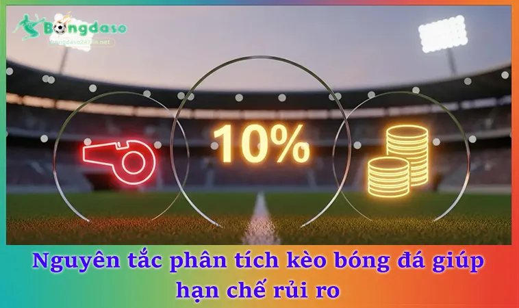 Nguyên tắc phân tích kèo bóng đá giúp hạn chế rủi ro